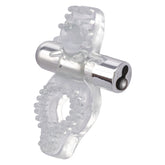 Wireless Passion Enhancer Rechargeable Clear Adult Intimacy Toy Cock Rings Vibrating